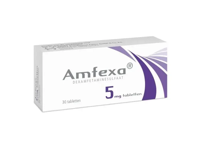 Amfexa Tablets (Dexamfetamine 20mg) - Image 2