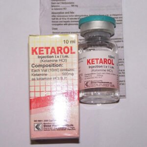 Ketarol Ketamine 50mg/1ml